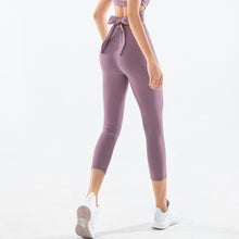 Load image into Gallery viewer, Cross Lace Workout Leggings