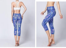 Load image into Gallery viewer, Floral Yoga Leggings - 14 Designs
